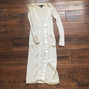 Long cardigan/duster